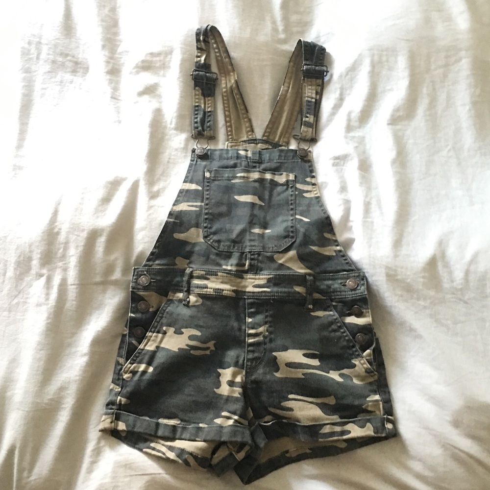 Overall Shorts - image 1